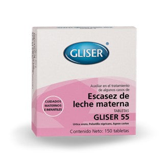 Gliser 55 Escasez de Leche Materna