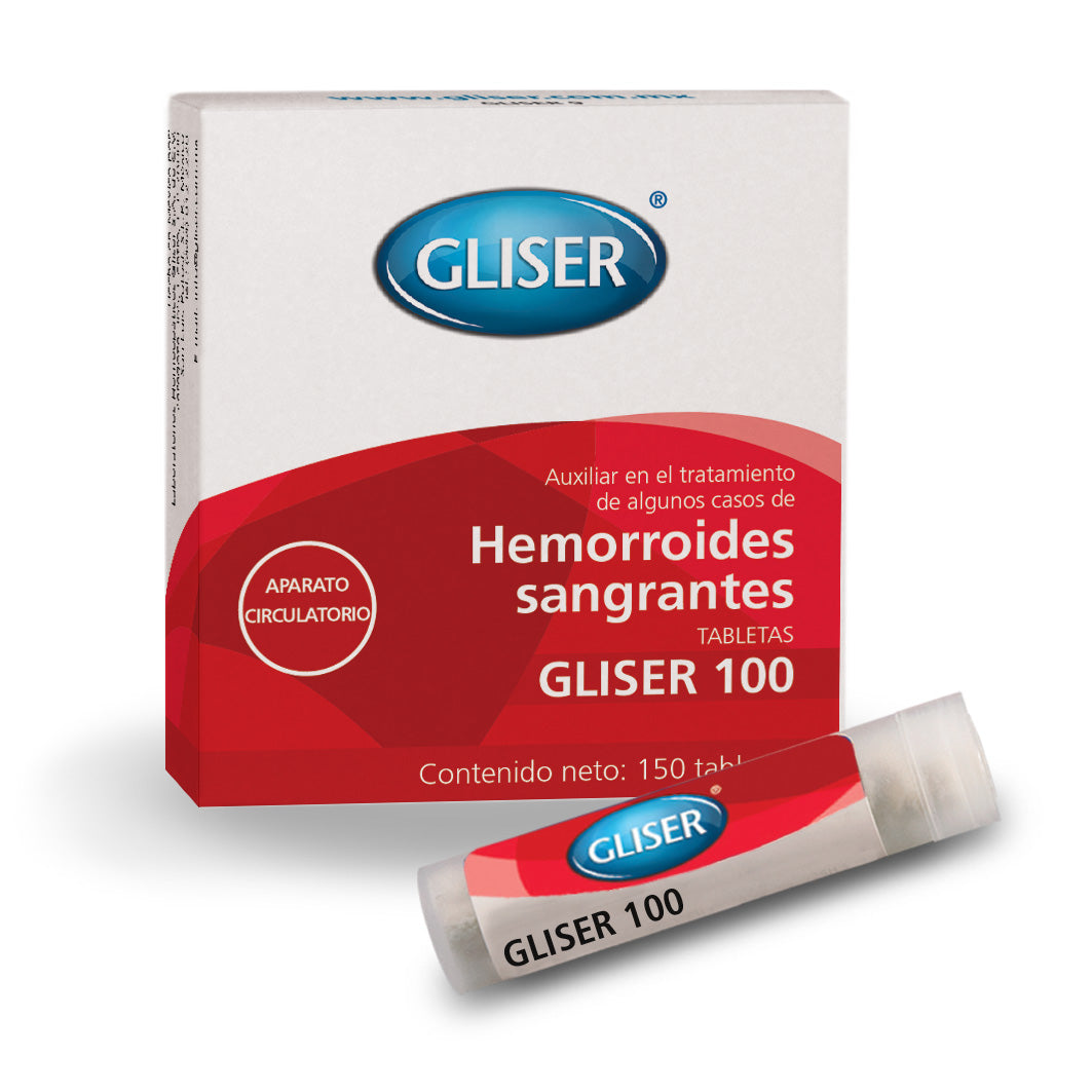 Gliser 100 Hemorroides Sangrantes