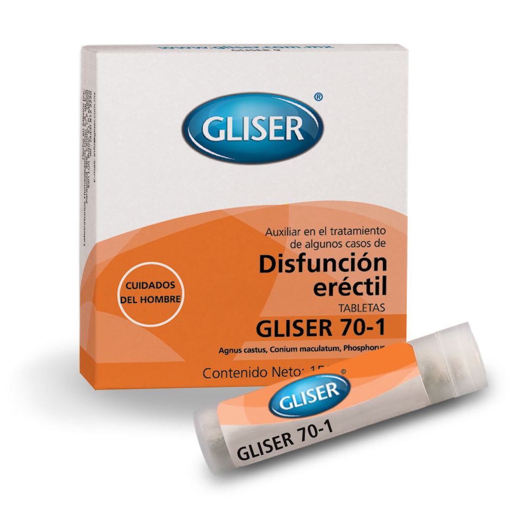 Gliser 70-1 Disfunción Eréctil