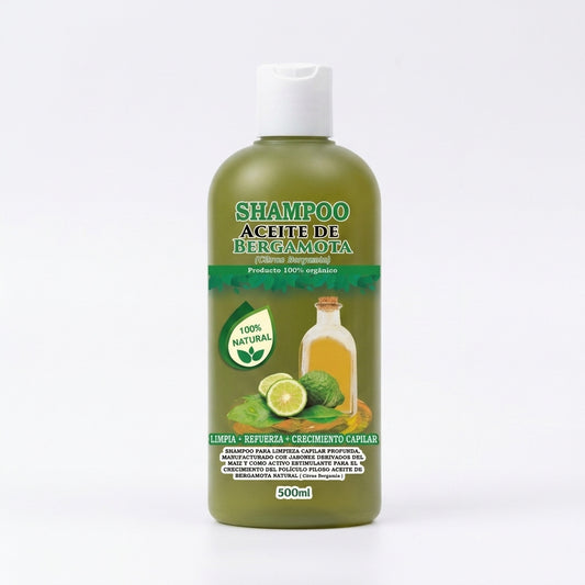 Shampoo Aceite de Bergamota 500 ml.