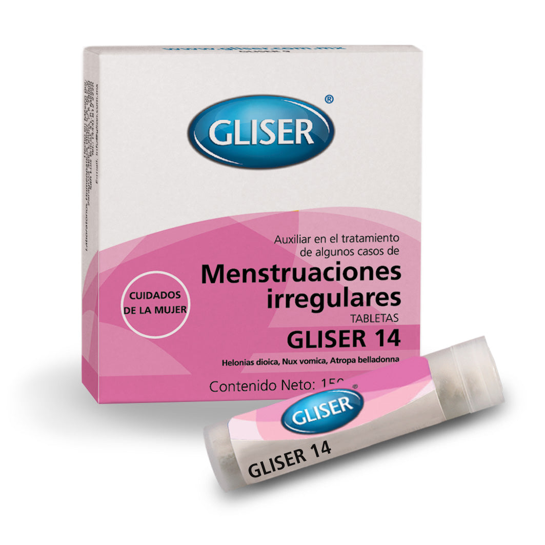 Gliser 14 Menstruaciones Irregulares