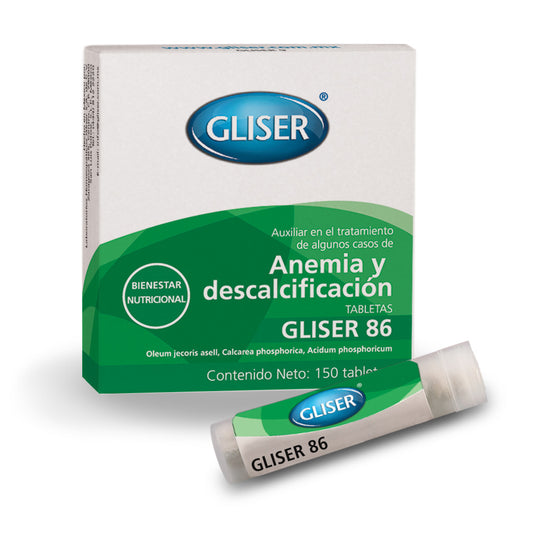 Gliser 86 Anemia y Descalcificación