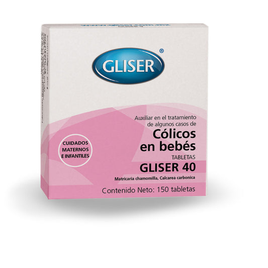 Gliser 40 Cólicos en Bebés